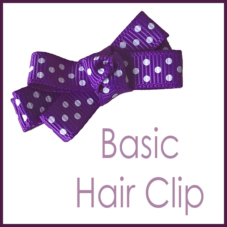 Easy Basic Knotted Hair bow Tutorial
