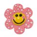 Pink Happy Daisy Flatback Resin Embellishment